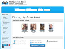 Tablet Screenshot of fitchburghighschool.org